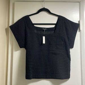 NWT Madewell Square-Neck Top - M